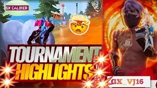 TOURNAMENT HIGHLIGHTS BY GX_VJ16 || GX CALIBER || FREE FIRE MAX 