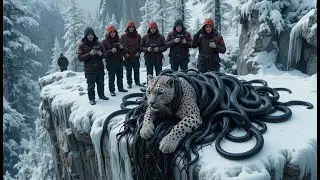 Unbelievable Wildlife Rescue: Saving a Snow Leopard Covered in Black Cobras.
