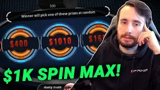 1K SPIN MAX BOBBY WINGER REVIEW! | $15 Spin Max