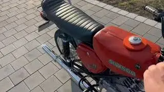 Simson S51B converted to programmable TCI