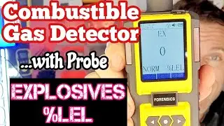 Combustibles Explosives Gas Detector