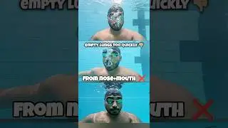 Quick Swimming Tips 🏊🏼 Inhale - Exhale in Swimming #swimmingtips #swim #swimmingpool