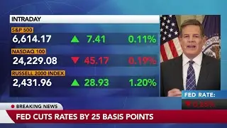 Fed Cuts Rates by 25 Basis Points, Leaves Door Open For More