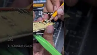 Weathering with a Pencil - Model Train Detailing Tip