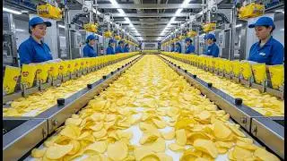 How Lay&rsquo;s Chips Are Made in the Factory | Full Manufacturing Process