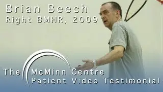 Squash with a BMHR (Birmingham Mid Head Resection) Hip Replacement - Brian Beech