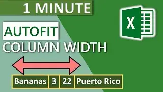 How to Autofit Columns in Microsoft Excel VBA || Auto fit column width with view code | ms excel