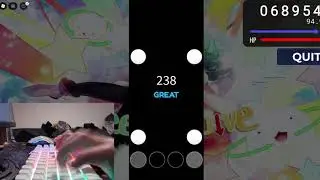 Freedom Dive - Hyper Difficulty, 800k Score (Rosu!Mania)