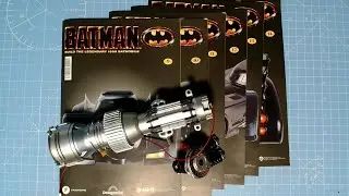 89 Batmobile build Stages 9 to 14 from Fanhome