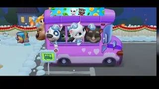 My Talking Tom Friends Fun Ride | Kids Game Cartoon Video 😎📸📸😎