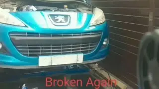 Broken Again Peugeot 207 dpf additive pouch replacement