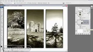 Триптих из одной фотографии — HD Photoshop, неделя 34