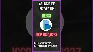 An&uacute;ncio de Proventos - BEES3 - BANCO BANESTES