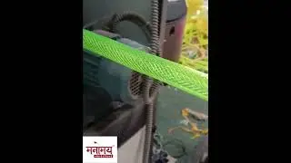 MANOMAY BRAIDED HOSE PIPE PVC Water Pipe Garden Hose - Flexible Water Pipe