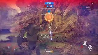 Star Wars: Battlefront 2 | The B2 Super Battle Droid of Enforcer is the GOAT on PS4 | SA Co-Op #1