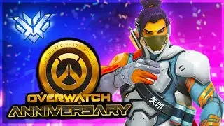 🔴 Overwatch Anniversary Event 2019! Rank #1 NA Peak 4646 SR! New Skins & Overwatch Update!