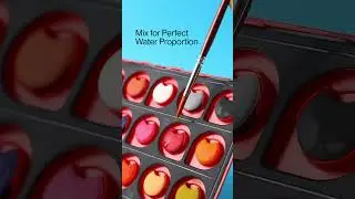 Explore the art of effortless painting with Camel ColorPad!