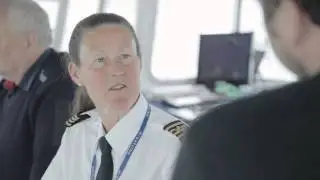 Captain Wendy of Wight Link Ferries asks 