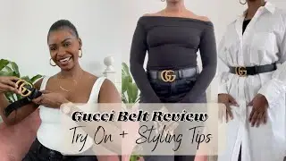 GUCCI BELT REVIEW AND UNBOXING | SIZING TIPS AND STYLE IDEAS