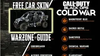 *FREE* Warzone Car Skin GUIDE + 2 More Achievements for PAWN TAKES PAWN Black OPS Cold War Zombies