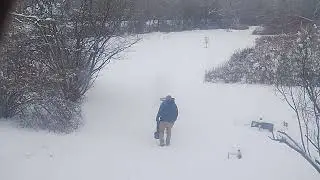 Winter disc golf (xmas)