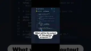 What will be the output of this python program ?? #python #whileloop #logic #loops #coding