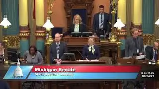 Sen. Barrett opens Michigan Senate session with invocation