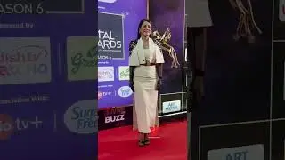 Hina Khan at IWM Digital Awards 🏆❤️@realhinakhan @iwmbuzz #trendsetteroftheyear #award