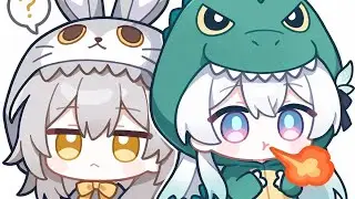 Twisted wonderland reacts to Yuu as Kiana and Stelle [pt1/?]