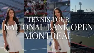 NATIONAL BANK OPEN: 48 Hours In Montreal, Hitting With Iga Swiatek & Genie's Retirement Match🇨🇦🍁🤍❤️🎾
