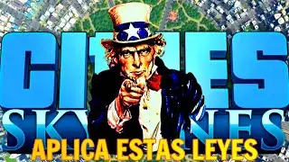 Las mejores LEYES que puedes usar en Cities Skylines ⚖️ | Tutorial español