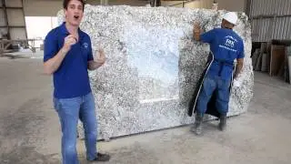 Fox Granite Fabrication Process |  Inspecting The Slab