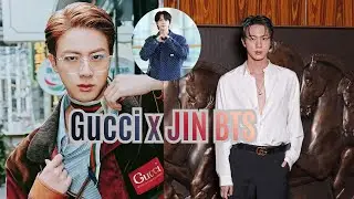 Gucci x JIN BTS  The Silent Collaboration That Changed the Fashion World Forever A Turning Point in