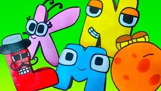 Paper Craft FRENCH Alphabet Lore K - O COMPILATION | COMPLETE EDITION