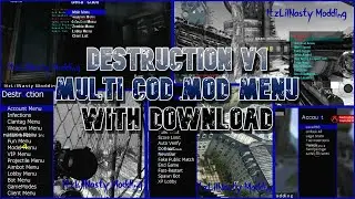 Multi CoD Mod Menu - Destruction V1 w/Download