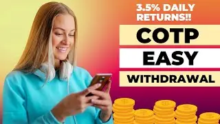 Cryptos OTC Trading PlatformCOTPS   Withdrawing is so EASY !🤑 🤑 🤑