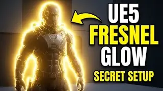 Материал Character Edge Glow в UE5