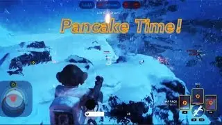 Star Wars Battlefront I - CRUSHED BY A CHICKEN WALKER!