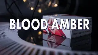 Deck Review - Blood Amber Playing Cards by The One Playing Cards