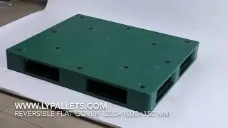 [Filipino]Maaaring mabawi ang mga plastic pallets 1200 x 1000 mula sa china - Solid cover na may ka