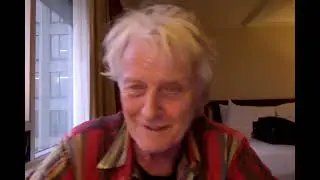 Rutger Hauer reading my letter to him (2017)