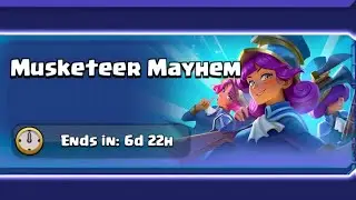 BEST DECK TO BEAT MUSKETEER MAYHEM CHALLENGE | 7X ELIXIR CHALLENGE in CLASH ROYALE