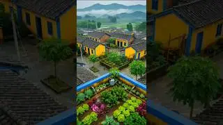 Peaceful mountain village life | beautiful scenery cinematic views | #travel #villagelife #nature