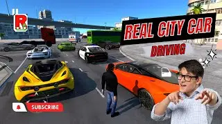 Real City Car Driving | real city car driving game | real city car driving sim 2023 @RanaSaadi