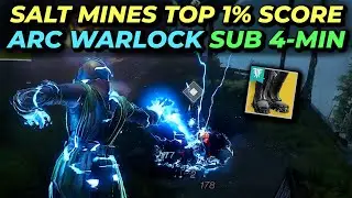 Call To Arms Salt Mines Top 1% - Arc Warlock - Less Than 4 Minutes [Destiny 2]