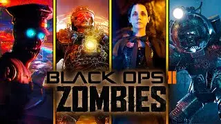 TODOS LOS EASTER EGGS de BLACK OPS 2 ZOMBIES: TRANZIT, ORIGINS, MOB OF THE DEAD y MÁS
