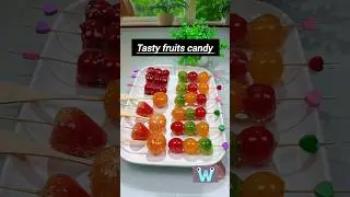 How to make fruit candy #trending #food #short