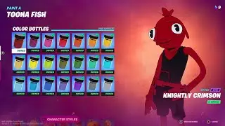How to Unlock All Toona Fish Color Styles - Fortnite All Toona Fish Bottle Locations