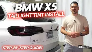 BMX X5 (2019-2023) Taillight Tint Installation