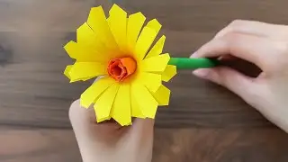 DIY Spring Flower | Paper Daffodil Tutorial